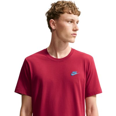 3. Nike Club Tee Men's T-Shirt Red AR4997 608