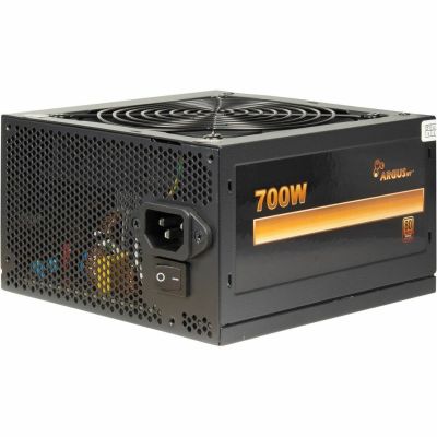 2. Inter-Tech ArgusNT BPS-700 Power Supply - 700 W - 100 - 240 V - 47 - 63 Hz - 9/4.5 A - 100 W - 620 W