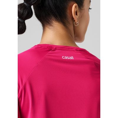 8. CASALL Essential Tee Pink