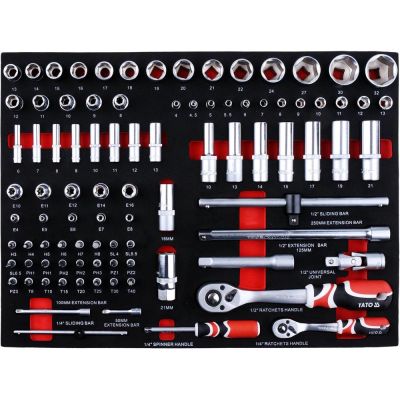 2. YATO WORKSHOP CABINET + 211 TOOLS 55290