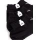 3. Emporio Armani Calza ankle socks cotton black comfortable 3-pack