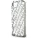 5. Karl Lagerfeld IML Repeat Logo case for iPhone 16e - silver