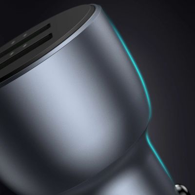 7. Ugreen fast car charger 2x USB 36W Quick Charge SCP FCP AFC gray (CD213 10144)