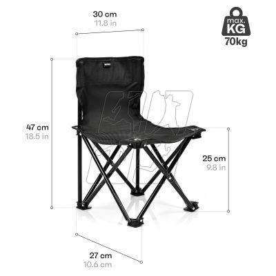 8. Meteor Scout 16555 folding chair