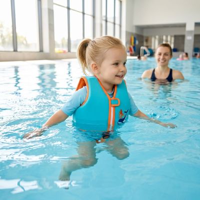 10. Spokey KAMI Neoprene Swimming Vest for Children