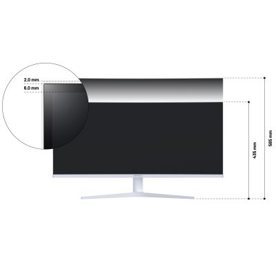 6. JAPANNEXT Curved Monitor 86.4cm JN-IPS340UWQHD60C-C65W-HS-W