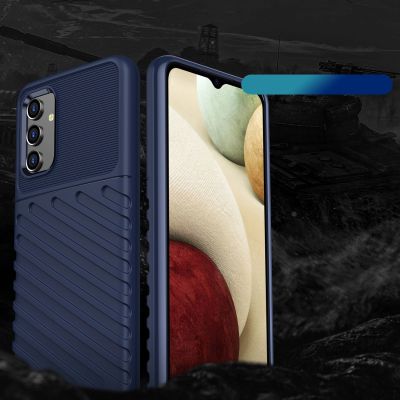 2. Thunder Case flexible armored cover for Samsung Galaxy A13 5G blue