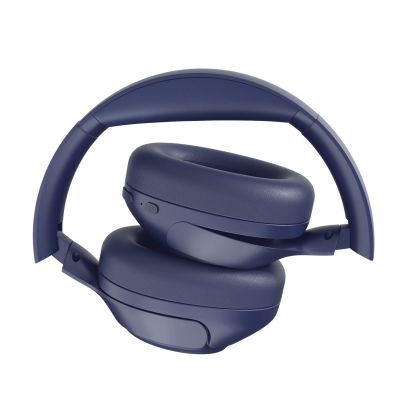 5. QCY H3 Over-Ear Headphones with ANC Bluetooth 5.4 Hi-Res Audio - Blue
