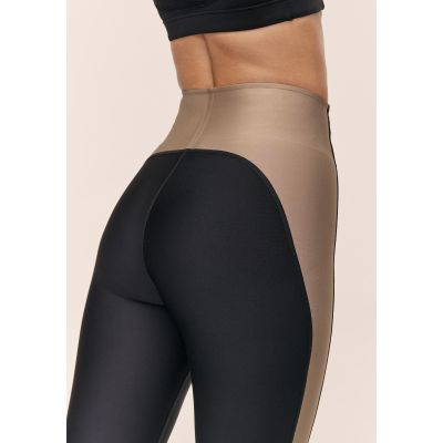 5. CASALL Women's Shaped Block High Waist Tights Training Leggings Black