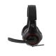 2. Preo 125085402 Headphones/Headset Wired Headband Gaming Black, Red