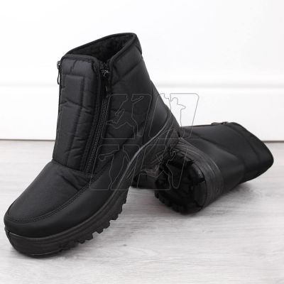 3. News M EVE439 black insulated snow boots