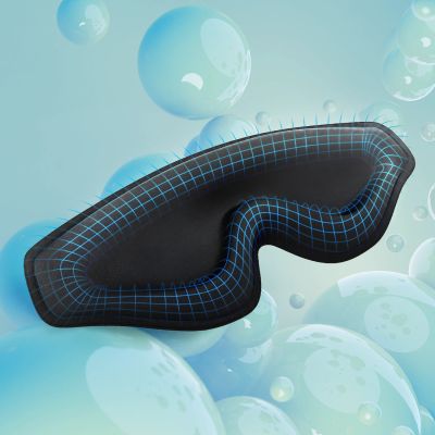 9. Wozinsky MSS-10 eyeshade sleeping mask - black