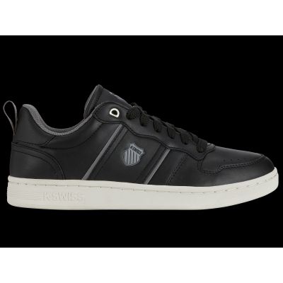 8. K-Swiss Lozan Match Lux men's sports shoes leather sneakers black (04308-032-M)