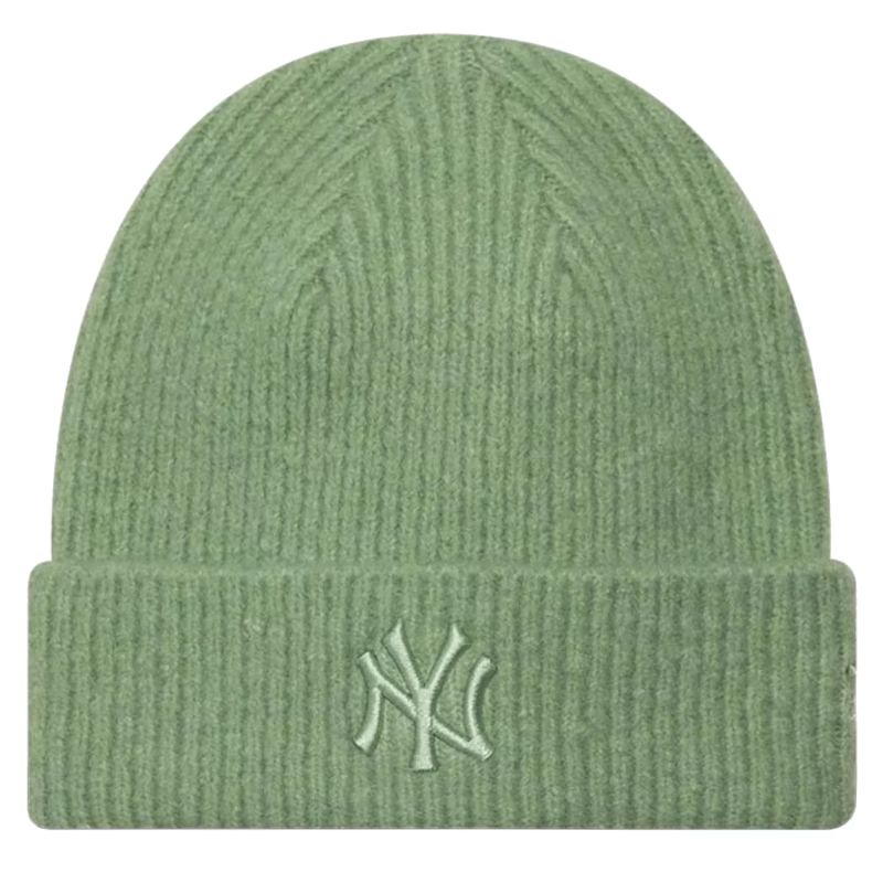 3. New Era Women’s Wide Cuff Beanie New York Yankees Hat 60915807 Green One size