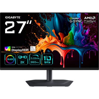6. GIGABYTE OLED MONITOR 27" MO27Q3 360Hz