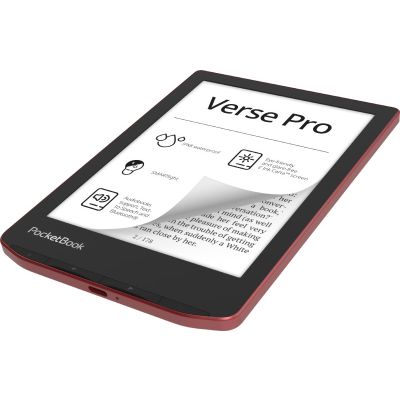 11. PocketBook Verse Pro (634) red e-reader