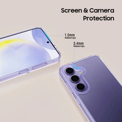 3. Tech-Protect FlexAir Hybrid Case for Samsung Galaxy S25 Edge - Clear