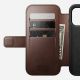 7. Nomad Modern Leather Folio Cell Phone Case 16 cm (6.3") Brown