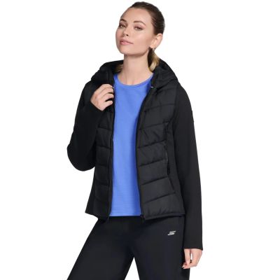 2. Skechers GO Shield Performance Elite Hooded Jacket JA232-BLK Black L