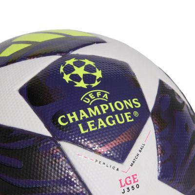 3. adidas UCL 25/26 Final League J350 Purple and White Football JX9098