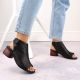 3. Leather comfortable sandals Remonte W RKR654