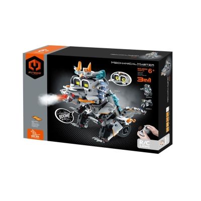 11. 3-in-1 programmable robot set, 408 pieces