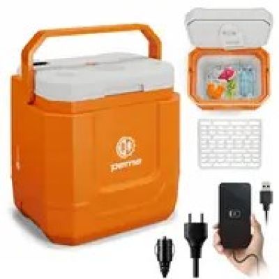 Peme Trip 31.5 l orange / Car refrigerator / 31.5 liters / 12 V / 55 W