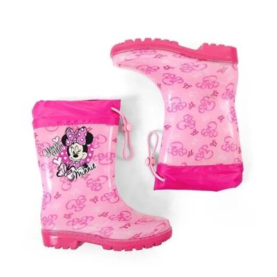 3. Perletti Minnie Mouse Rain Boots for Girls