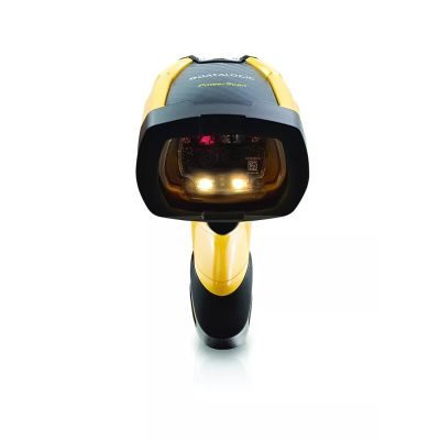 3. Datalogic PM9600-SR433RBK10 Barcode Reader Handheld 1D/2D Laser Barcode Reader Black, Yellow