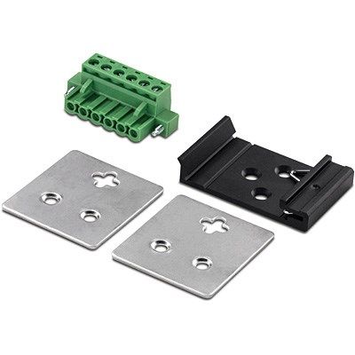 4. Trendnet TI-G80 Unmanaged Switch - 8 x 100/1000/10000 - DIN Rail Mount, Wall Mount - DC (TI-G80)