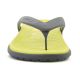 2. CROCS COAST FLIP SLATE GRAY/CITRUS 212035-0GG