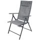 6. GARDEN CHAIR 57x68x106CM 2xTEXTLINE 7-POSITION WITH HEADREST SET OF 2 PCS