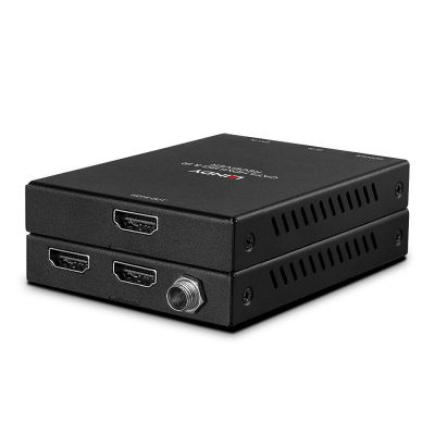 2. Lindy 38205 AV Extender AV Transmitter and Receiver Black