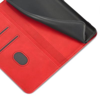 7. Magnet Fancy Case for Samsung Galaxy S23+ flip cover wallet stand red
