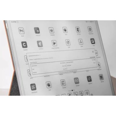 9. Onyx Note Max/Tab XC brown magnetic case with keyboard