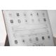 9. Onyx Note Max/Tab XC brown magnetic case with keyboard
