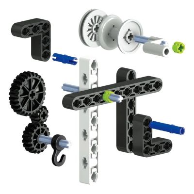 4. CLEMENTONI SCIENCE FUN 60595 MECHANICS CAR AND MECHANICAL STRUCTURES