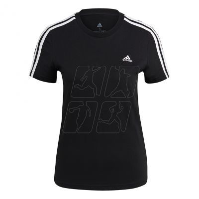 Adidas Essentials Slim T-Shirt W GL0784