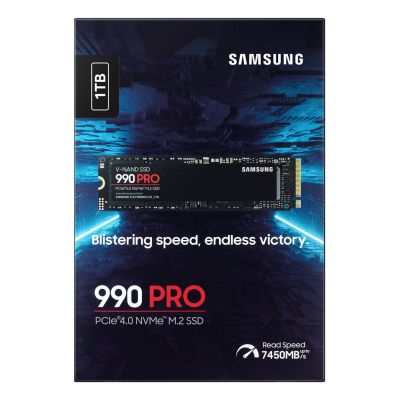 4. Samsung 990 PRO PCle 4.0 NVMe M.2 1TB SSD