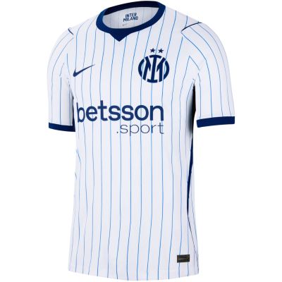 2. Nike Inter Milan Match 2026/27 Men's Jersey White and Blue II1792 101