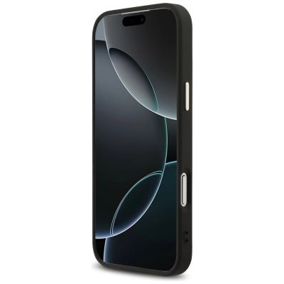 5. Guess 4G Big 4G Classic Logo Case for iPhone 17 Pro Max - Black and Gold