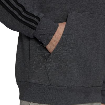 14. Adidas Essentials Fleece 3-Stripes Hoodie M GK9082