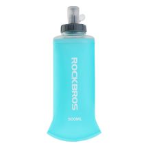 Rockbros 35210027001 soft flask running water bottle 500 ml - light blue