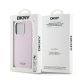 8. DKNY Liquid Silicone Small Metal Logo MagSafe case for iPhone 14 Pro - pink
