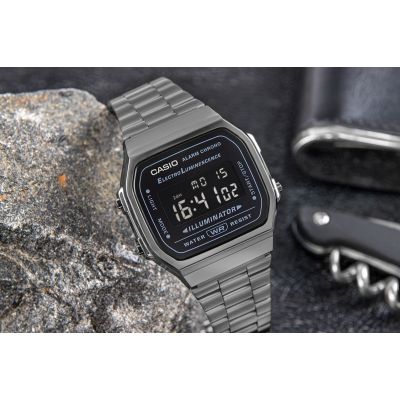 5. CASIO Vintage A168WEGG-1BEF watch + BOX