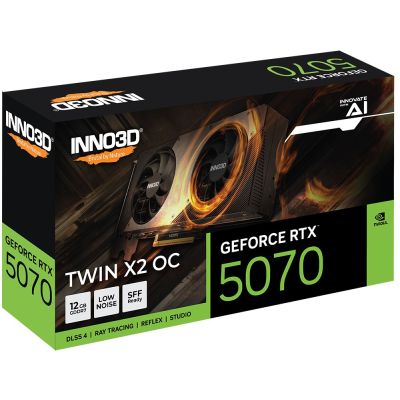 4. graphics card INNO3D GeForce RTX 5070 TWIN X2 OC 12GB