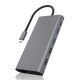 5. ICY BOX IB-DK4050-CPD Wired USB 3.2 Gen 1 (3.1 Gen 1) Type-C Anthracite