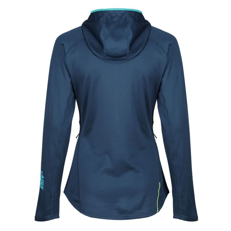 4. Inov-8 VentureLite Mid Hoodie FZ Navy Blue. Women's.