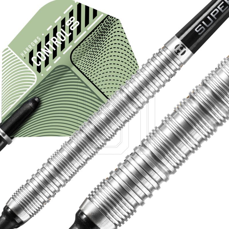 17. Harrows Control 80% Parallel steeltip darts