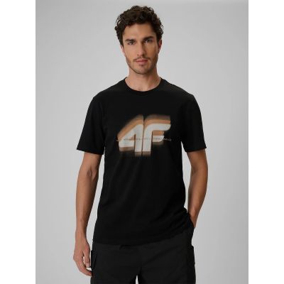 Men's regular printed T-shirt 4F 4FRSS26TTSHM4228-20S